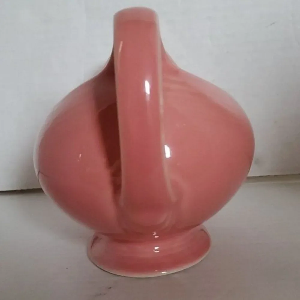 Fiestaware Fiesta Gravy Boat Dish Sauce CERAMIC Peony Pink CONTAINER